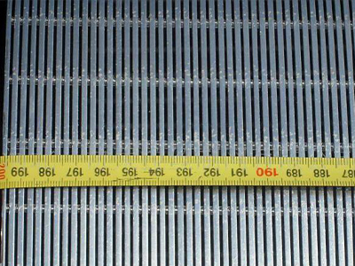 Stainless steel strip seam sieve plate - case