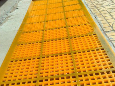 Polyurethane frame screen - case