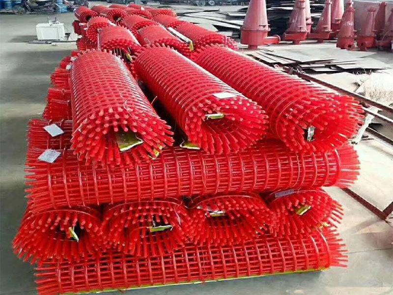Polyurethane rod sieved
