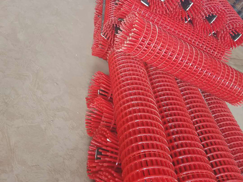 Polyurethane rod sieved